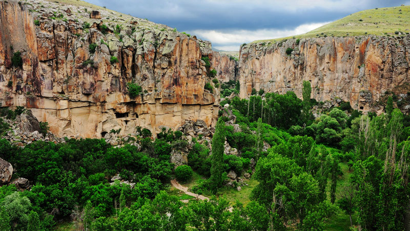 La vallée d'Ihlara - Aksaray, sur la route de la Soie en Cappadoce