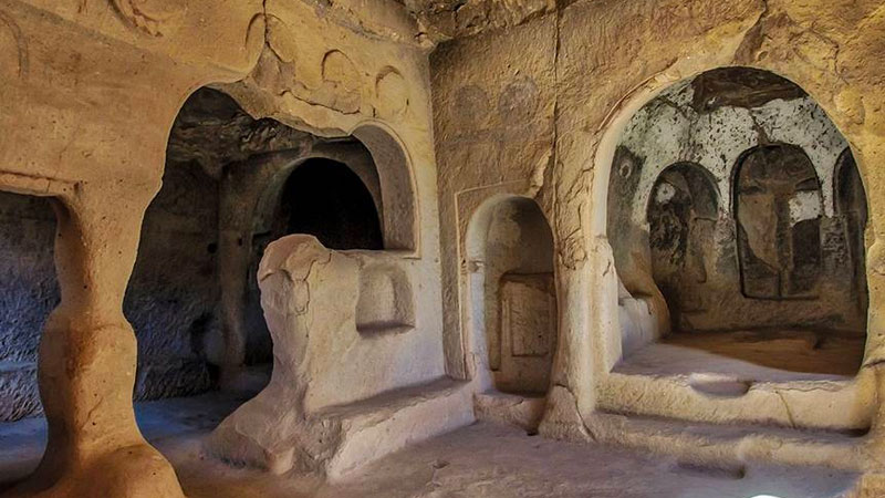 Le musée en plein air de Zelve en Cappadoce