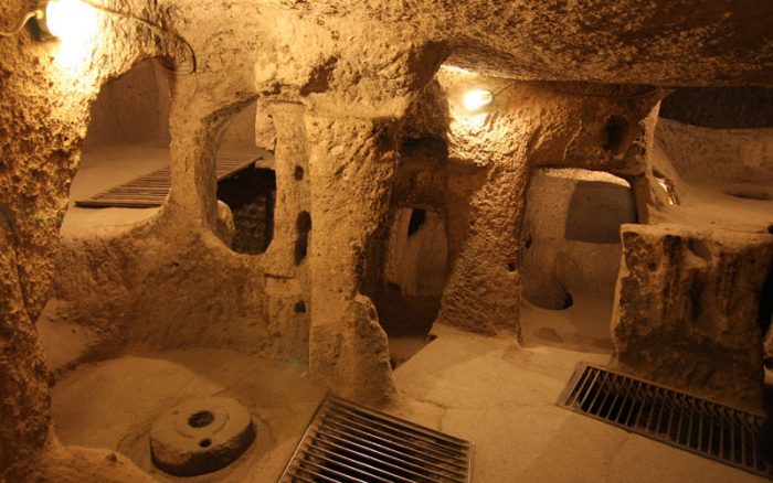 ville souterraine de Cappadoce Derinkuyu